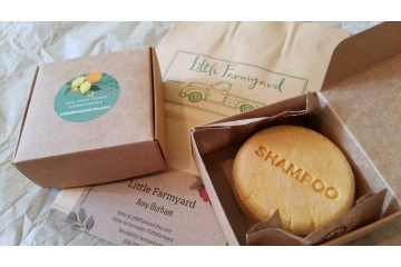Dry Hair Shampoo and Conditioner Bars - Lemongrass and Citrus - PH Balanced zero waste Sulfate Free