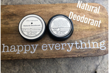 Natural Deodorant - Scenic Ocean - Baking Soda Free - Vegan - Leaping Bunny Certified